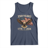250 Anniversary USA Patriotic Eagle Tank Top 250th 4th Of July 1776 2026 Flag