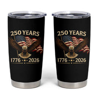 250 Anniversary USA Patriotic Eagle Tumbler Cup 250th 4th Of July 1776 2026 Flag