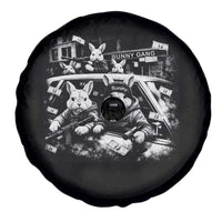 Funny Bunny Gang Spare Tire Cover Vintage Rabbit Meme