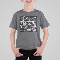 Funny Bunny Gang T Shirt For Kid Vintage Rabbit Meme