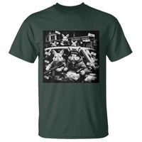 Funny Bunny Gang T Shirt Vintage Rabbit Meme