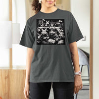 Funny Bunny Gang T Shirt For Women Vintage Rabbit Meme