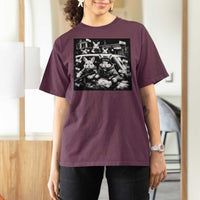 Funny Bunny Gang T Shirt For Women Vintage Rabbit Meme
