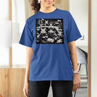 Funny Bunny Gang T Shirt For Women Vintage Rabbit Meme