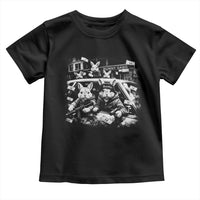 Funny Bunny Gang Toddler T Shirt Vintage Rabbit Meme