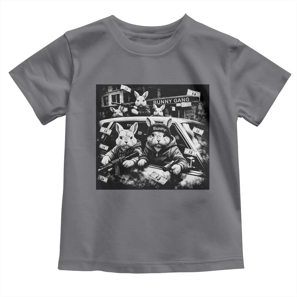 Funny Bunny Gang Toddler T Shirt Vintage Rabbit Meme