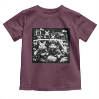 Funny Bunny Gang Toddler T Shirt Vintage Rabbit Meme
