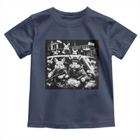 Funny Bunny Gang Toddler T Shirt Vintage Rabbit Meme