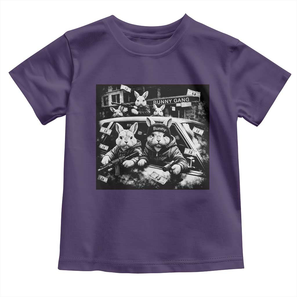 Funny Bunny Gang Toddler T Shirt Vintage Rabbit Meme