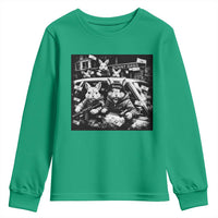Funny Bunny Gang Youth Sweatshirt Vintage Rabbit Meme