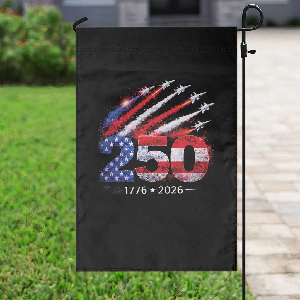 250th Anniversary USA Garden Flag Patriotic 250 Years American 4th July 1776 2026