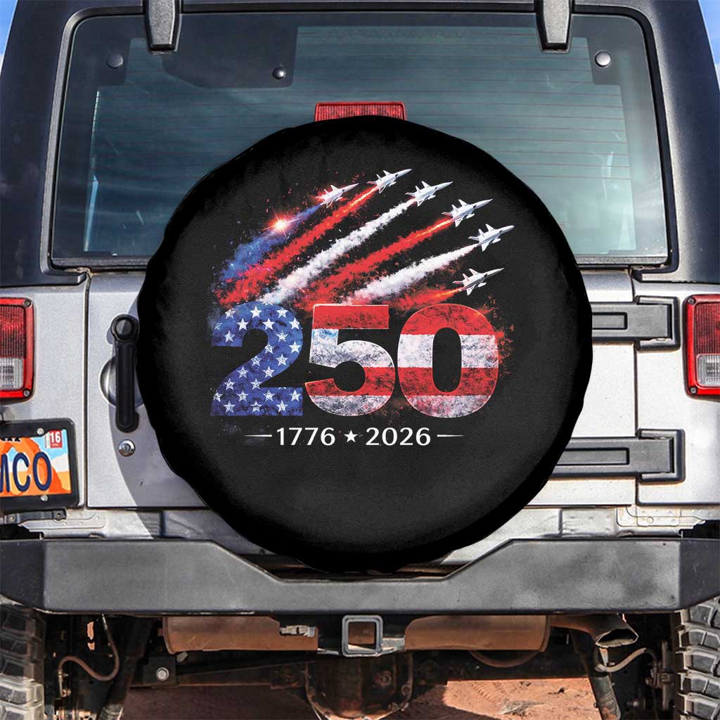 250th Anniversary USA Spare Tire Cover Patriotic 250 Years American 4th July 1776 2026