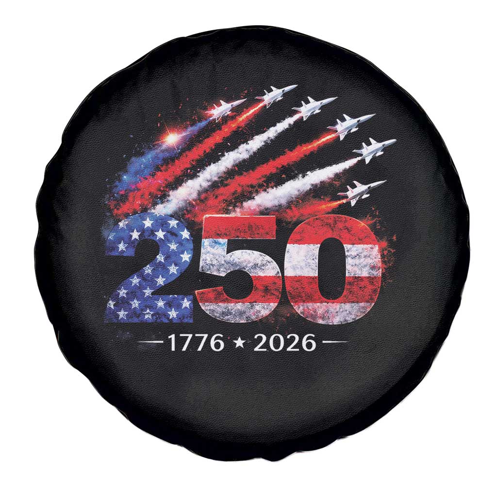 250th Anniversary USA Spare Tire Cover Patriotic 250 Years American 4th July 1776 2026