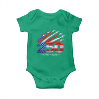 250th Anniversary USA Baby Onesie Patriotic 250 Years American 4th July 1776 2026