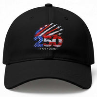 250th Anniversary USA Baseball Cap Patriotic 250 Years American 4th July 1776 2026