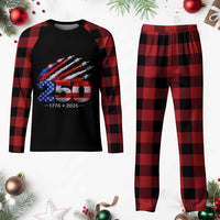 250th Anniversary USA Plaid Pajama Set Patriotic 250 Years American 4th July 1776 2026