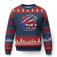 250th Anniversary USA Ugly Christmas Sweater Patriotic 250 Years American 4th July 1776 2026