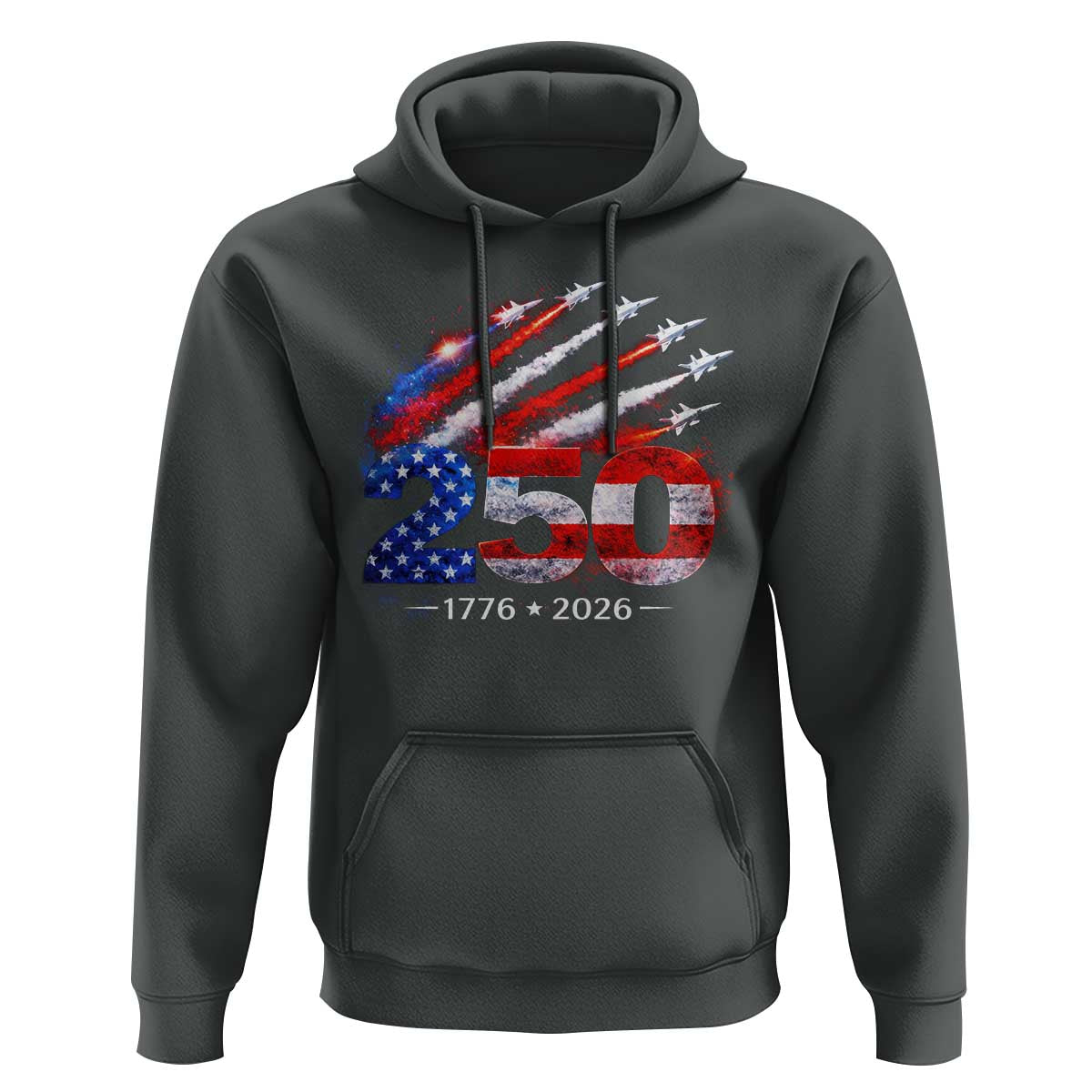 250th Anniversary USA Hoodie Patriotic 250 Years American 4th July 1776 2026