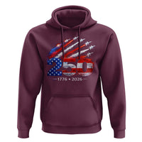 250th Anniversary USA Hoodie Patriotic 250 Years American 4th July 1776 2026
