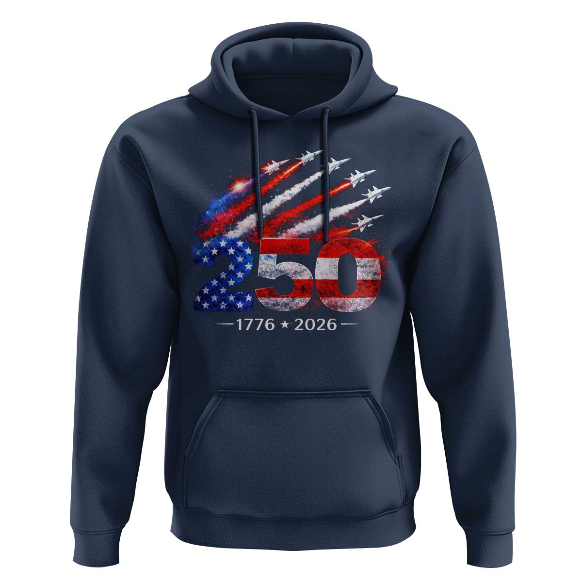 250th Anniversary USA Hoodie Patriotic 250 Years American 4th July 1776 2026