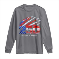 250th Anniversary USA Long Sleeve Shirt Patriotic 250 Years American 4th July 1776 2026