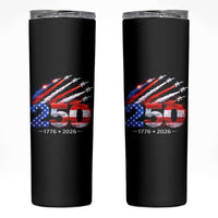 250th Anniversary USA Skinny Tumbler Patriotic 250 Years American 4th July 1776 2026