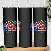 250th Anniversary USA Skinny Tumbler Patriotic 250 Years American 4th July 1776 2026