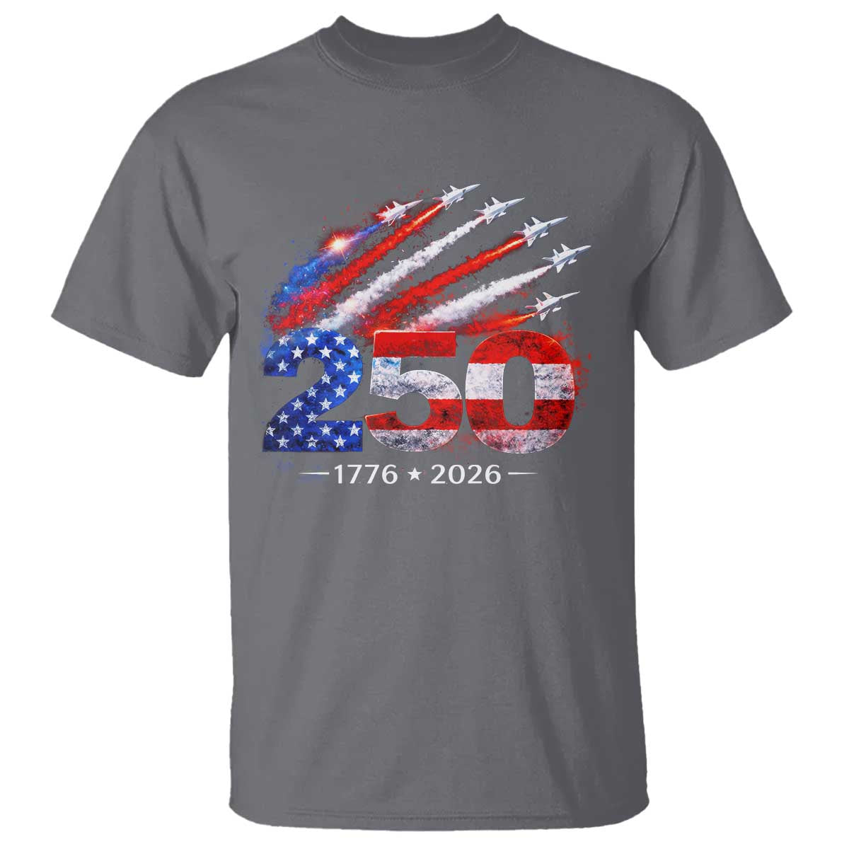 250th Anniversary USA T Shirt Patriotic 250 Years American 4th July 1776 2026
