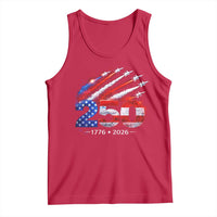 250th Anniversary USA Tank Top Patriotic 250 Years American 4th July 1776 2026