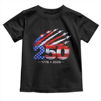 250th Anniversary USA Toddler T Shirt Patriotic 250 Years American 4th July 1776 2026