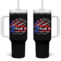 250th Anniversary USA Tumbler With Handle Patriotic 250 Years American 4th July 1776 2026