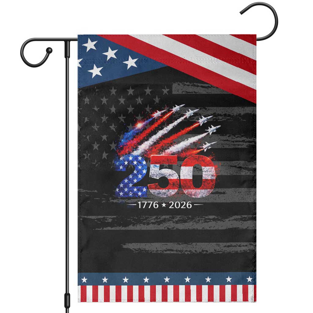 250th Anniversary USA Garden Flag Patriotic 250 Years American 4th July 1776 2026