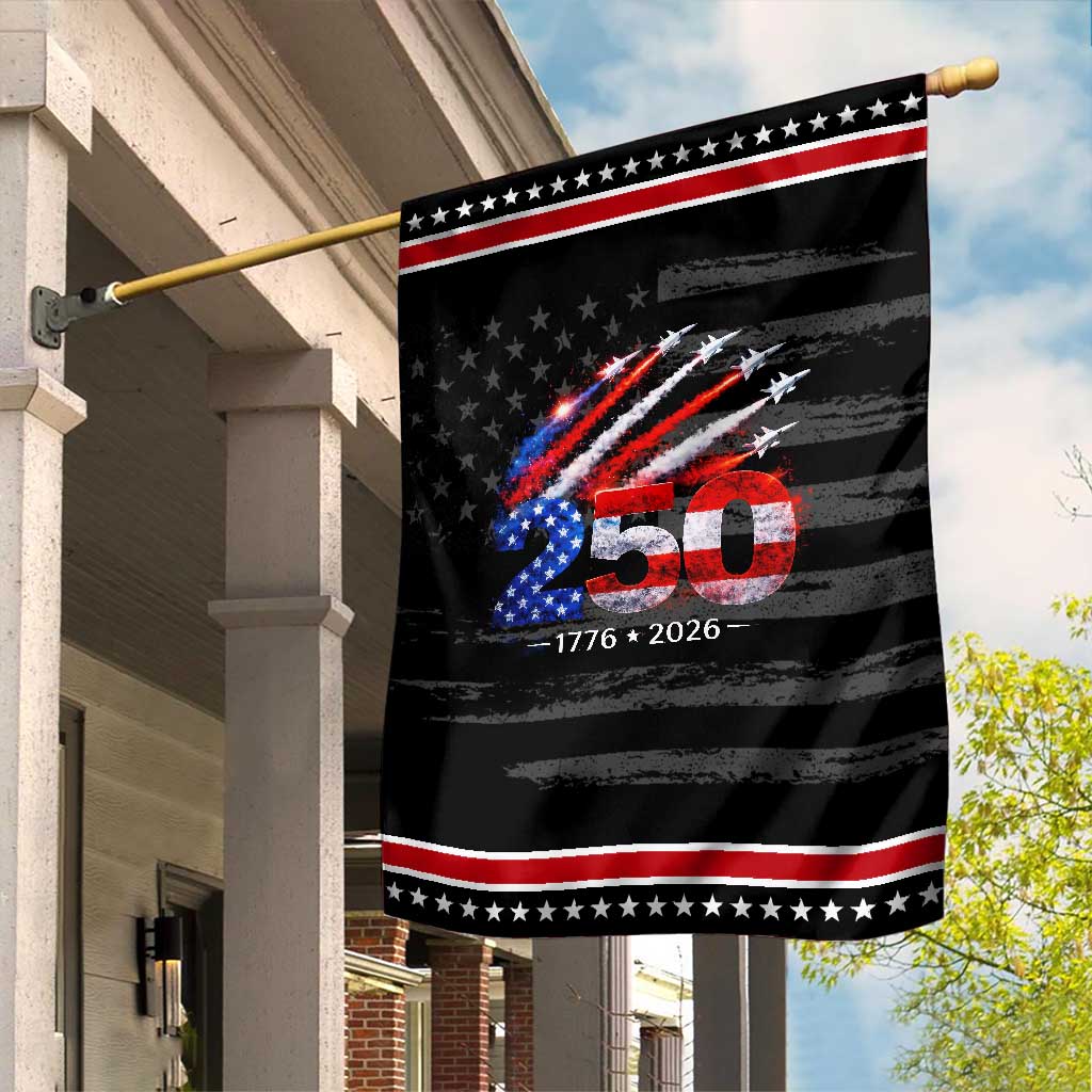 250th Anniversary USA Garden Flag Patriotic 250 Years American 4th July 1776 2026