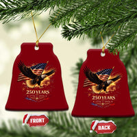 Eagle 250 Anniversary Usa Ceramic Ornament 1776 2026 Patriotic 4th Of July 250 Year American Flag