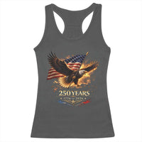Eagle 250 Anniversary Usa Racerback Tank Top 1776 2026 Patriotic 4th Of July 250 Year American Flag