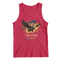Eagle 250 Anniversary Usa Tank Top 1776 2026 Patriotic 4th Of July 250 Year American Flag