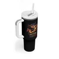 Eagle 250 Anniversary Usa Tumbler With Handle 1776 2026 Patriotic 4th Of July 250 Year American Flag