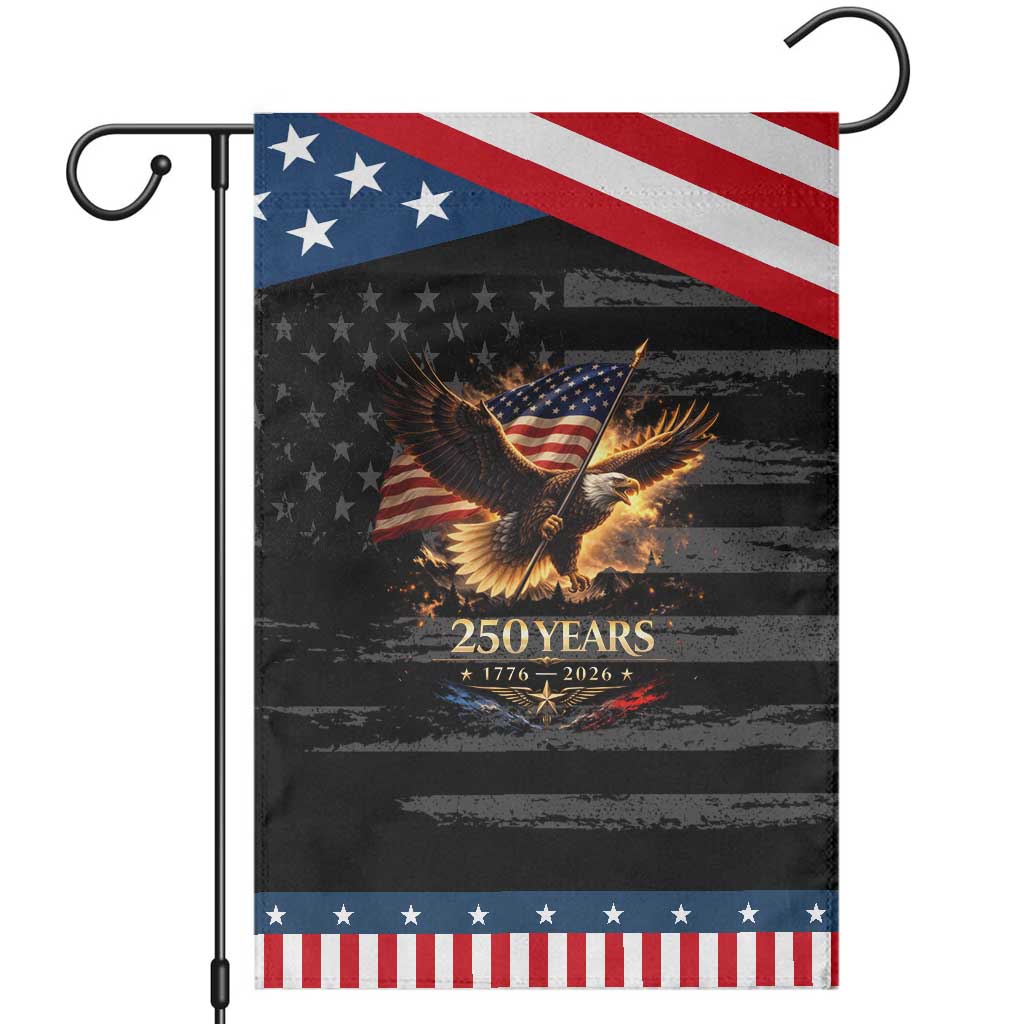 Eagle 250 Anniversary Usa Patriotic Garden Flag 1776 2026 Patriotic 4th Of July 250 Year American Flag