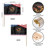 Eagle 250 Anniversary Usa Patriotic Handheld Flag 1776 2026 4th Of July 250 Year American Flag