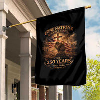 Blessings 250 Years America Garden Flag Christian Patriotic One Nation Under God US Flag