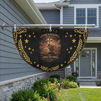 Blessings 250 Years America Patriotic Fan Flag Christian One Nation Under God US Flag