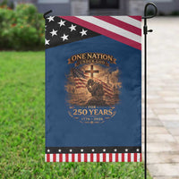 Blessings 250 Years America Garden Flag Christian Patriotic One Nation Under God US Flag