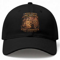 Blessings 250 Years America Baseball Cap Christian Patriotic One Nation Under God Founding Fathers