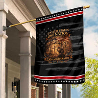 Blessings 250 Years America Garden Flag Christian Patriotic One Nation Under God Founding Fathers
