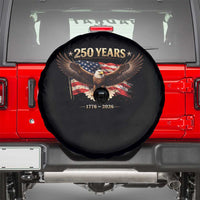 250 Years USA Spare Tire Cover Patriotic Eagle America Flag 250th Anniversary 1776 2026