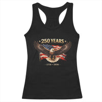 250 Years USA Racerback Tank Top Patriotic Eagle America Flag 250th Anniversary 1776 2026