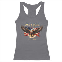 250 Years USA Racerback Tank Top Patriotic Eagle America Flag 250th Anniversary 1776 2026