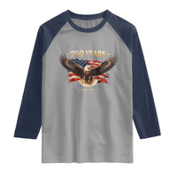 250 Years USA Raglan Shirt Patriotic Eagle America Flag 250th Anniversary 1776 2026