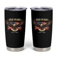 250 Years USA Tumbler Cup Patriotic Eagle America Flag 250th Anniversary 1776 2026