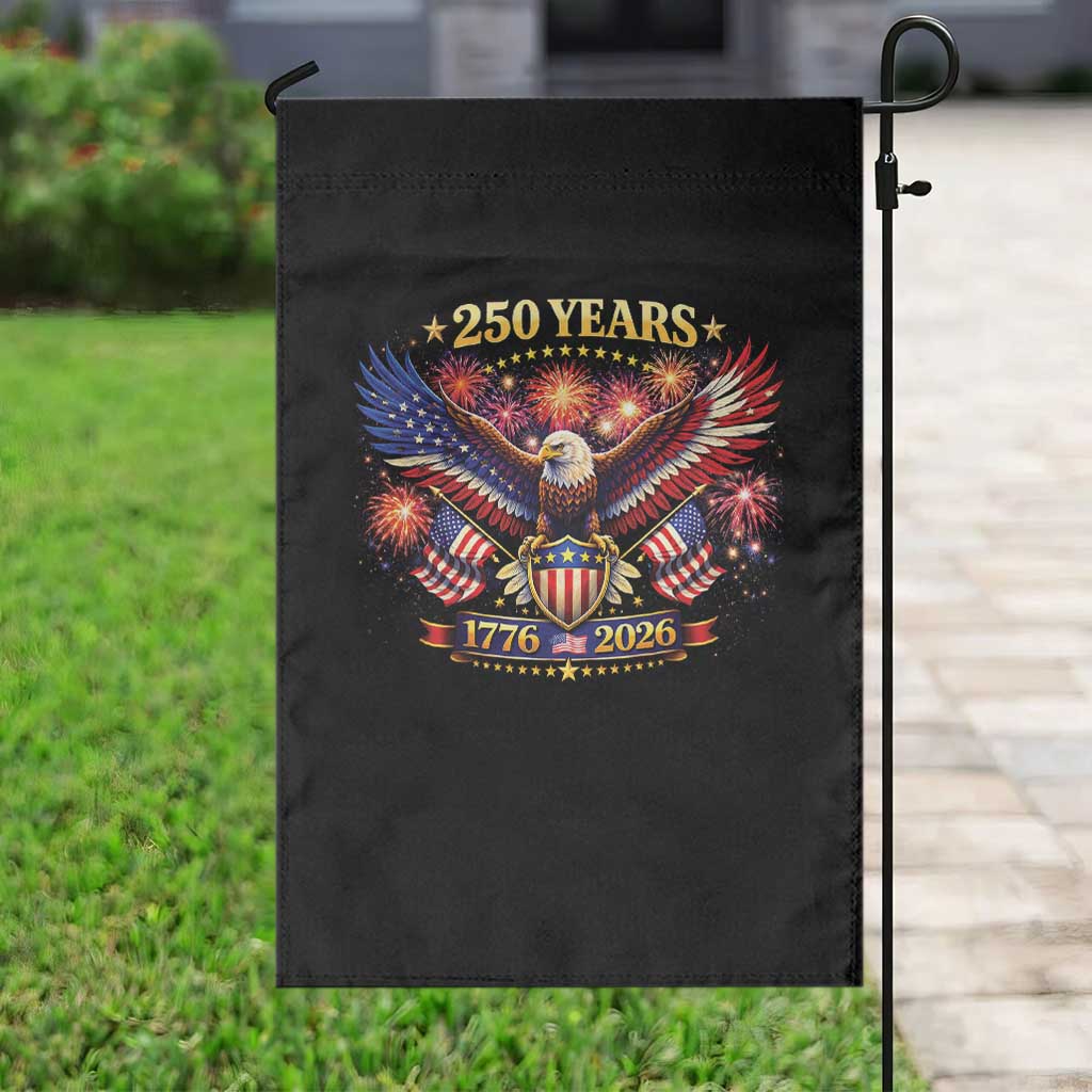 USA 250th Anniversary Eagle Garden Flag 4th July Independence Day Patriotic USA Flag